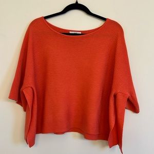 Fate Short-Sleeve Knit Top — Size L Large